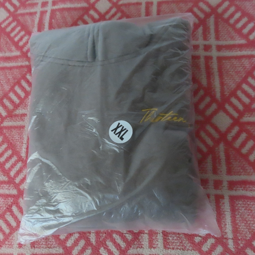 Thirteen Studios Charcoal Hoodie 2XL New in Package unopened